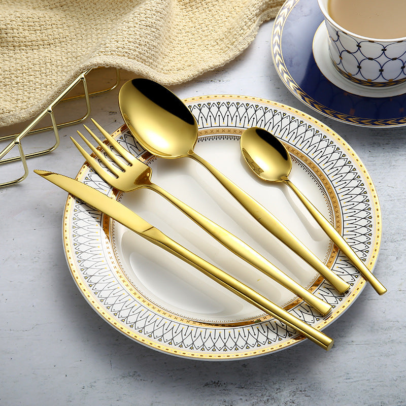 Discover the Elegance of Our 304 Stainless Steel Western Cutlery Set