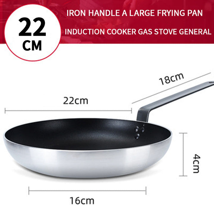 Discover the Ultimate Cooking Experience with Our High-Quality Aluminum Alloy Flat Bottom Frying Pan