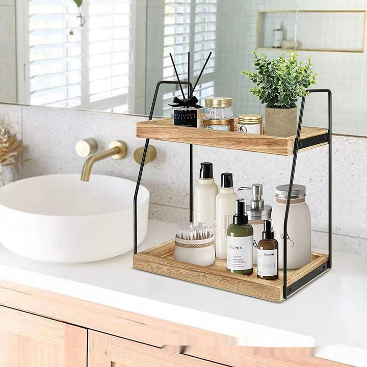 Elevate Your Kitchen with Our Wooden Kitchen Seasoning Rack