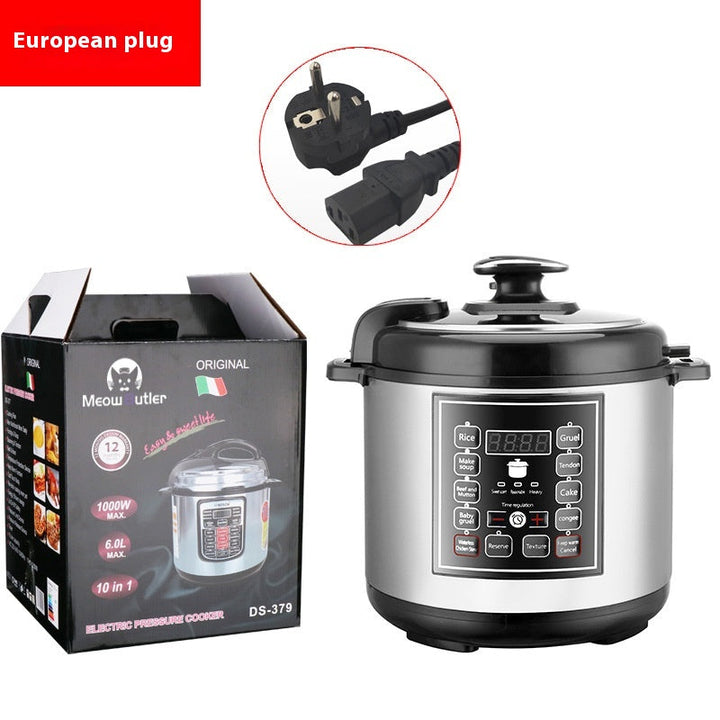 Elevate Your Cooking with the 5L Intelligent Multi-Function Pressure Rice Cooker