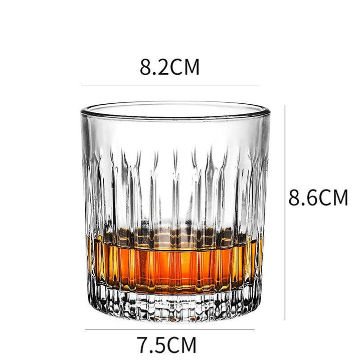 Elevate Your Drinking Experience with Our Thickened Crystal Whiskey and Beer Glass Set
