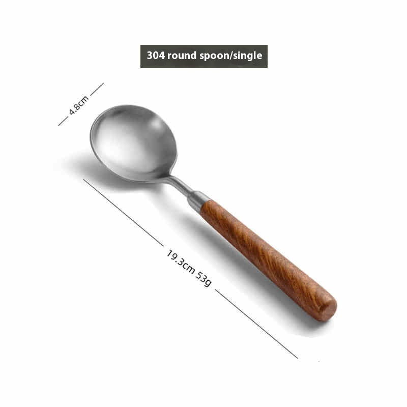 304 Stainless Steel Food Grade Western Food Household Tableware Suit