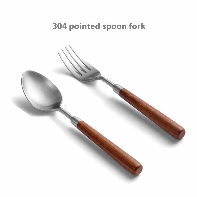 304 Stainless Steel Food Grade Western Food Household Tableware Suit
