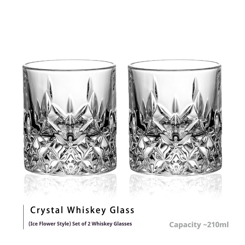 Premium Luxury Crystal Whiskey Glass Set