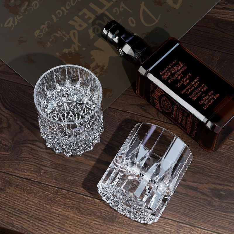 Edo Kiriko Handcrafted Crystal Whiskey Glass Cup