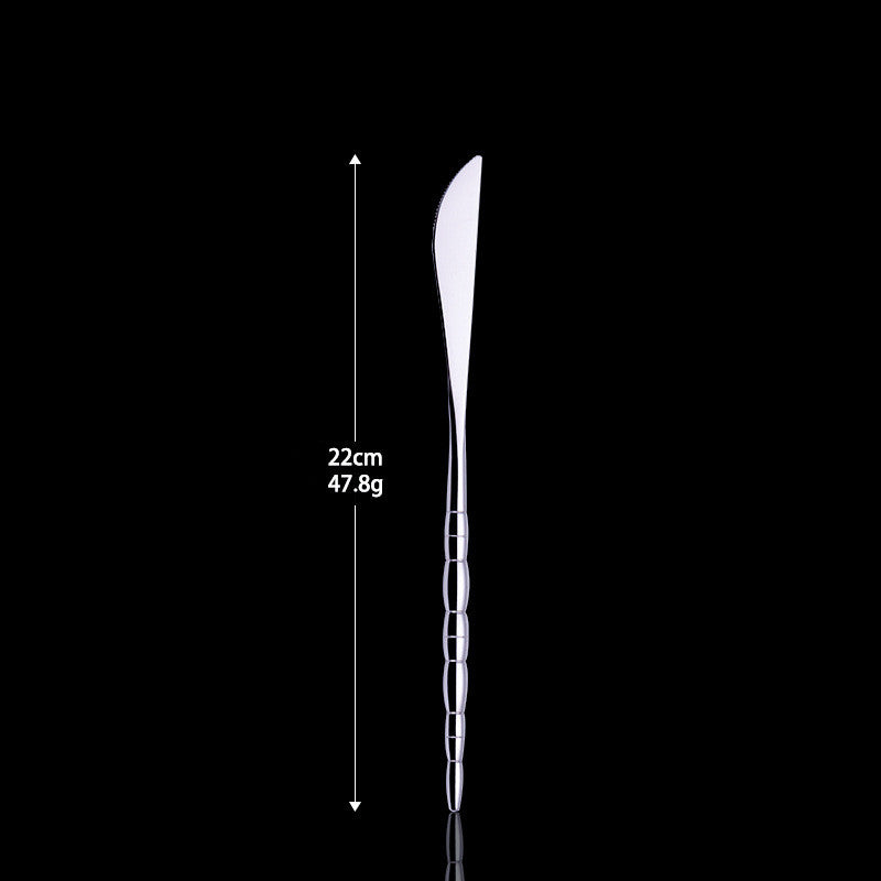 Stainless Steel Western Steak Cutlery Spoon