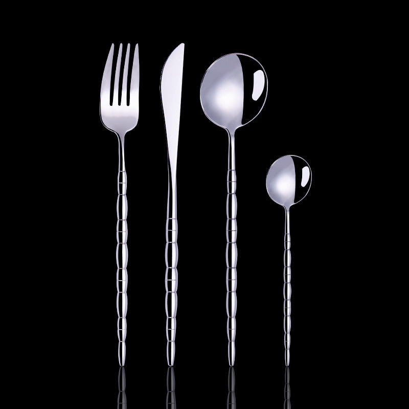 Stainless Steel Western Steak Cutlery Spoon