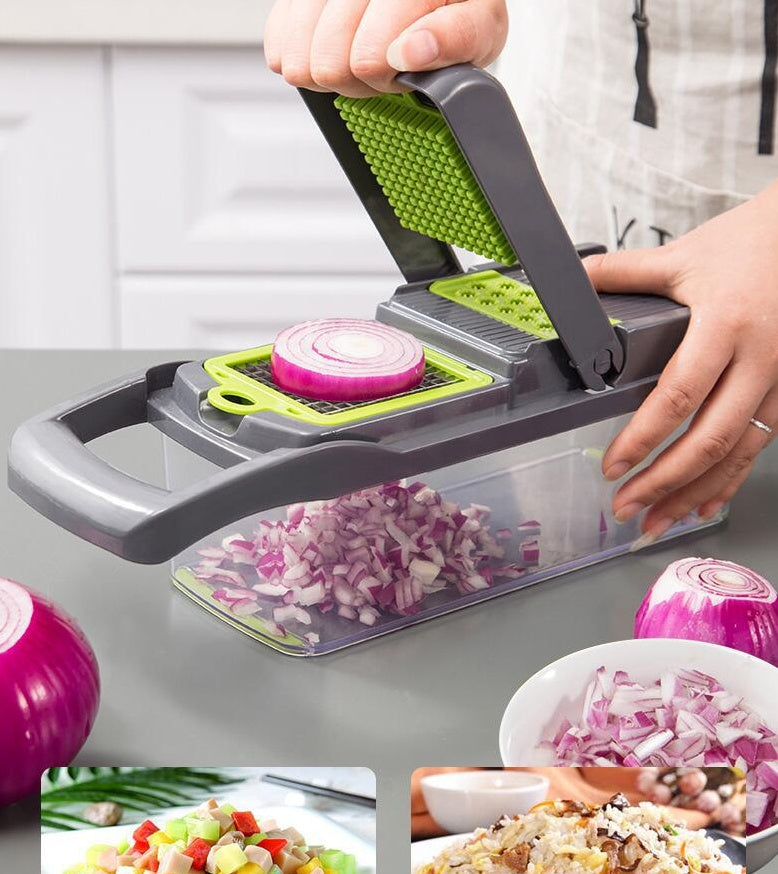 Multifunctional Vegetable and Fruit Cutter for Kitchen Use