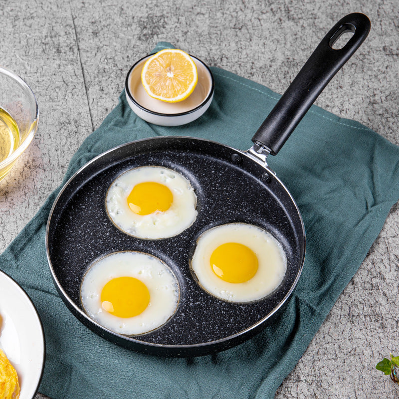 Non-Stick Four-Hole Omelette Frying Pan