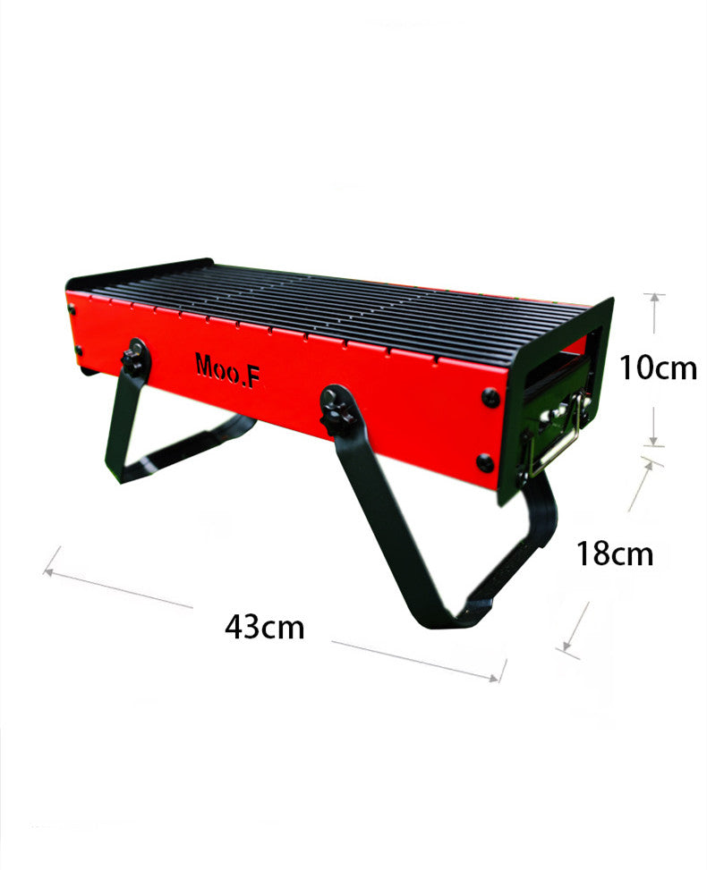 Portable Mini Folding Outdoor Carbon Barbecue Grill