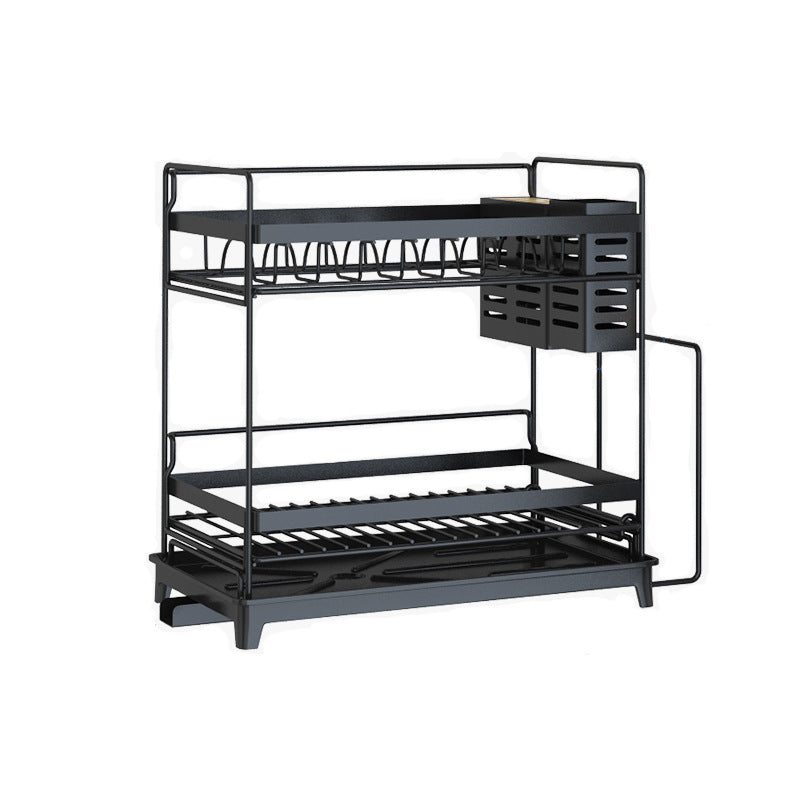 Stainless Steel Sink Dish Drying and Storage Rack Organizer