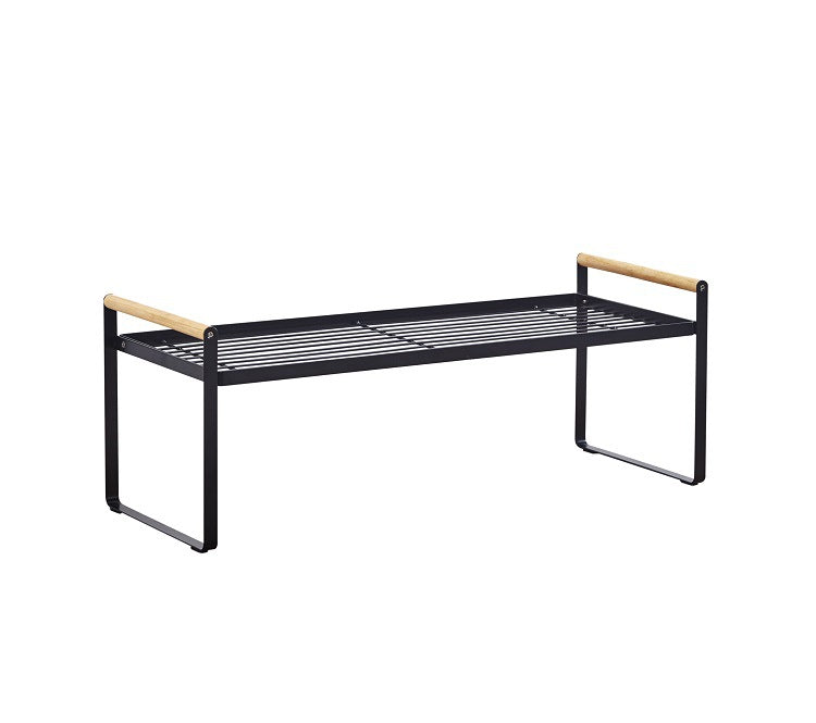 Double-Layer Wrought Iron Kitchen Condiment Storage Rack