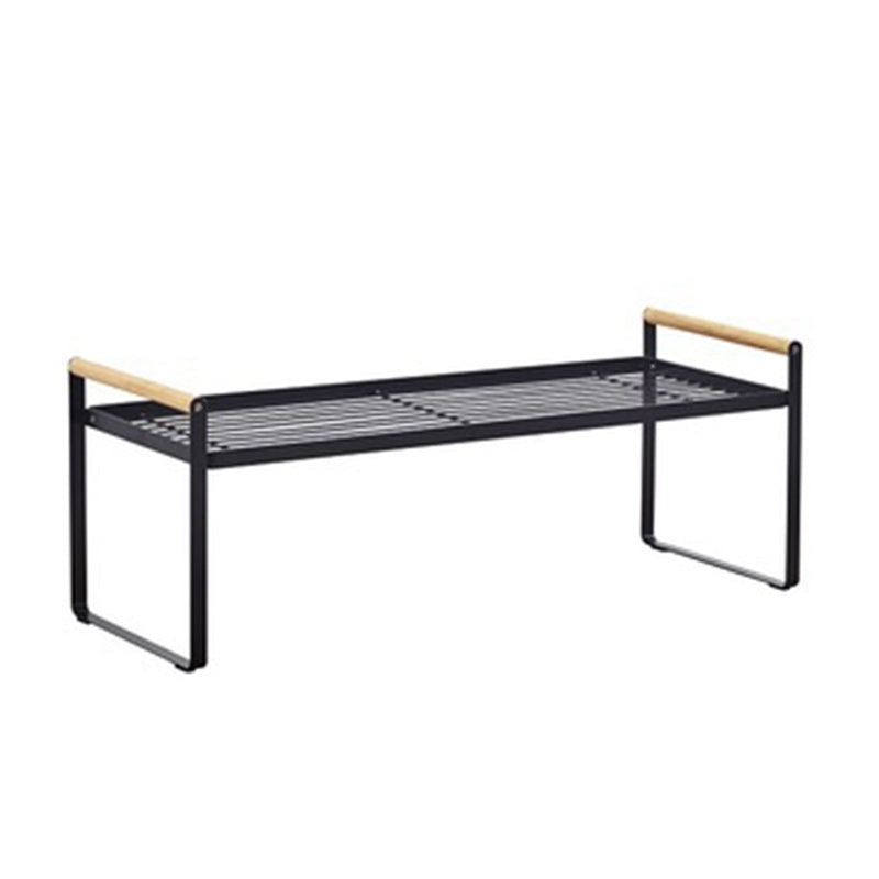 Double-Layer Wrought Iron Kitchen Condiment Storage Rack