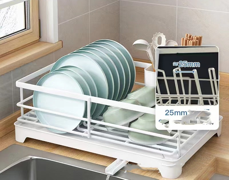 Multi-Functional Kitchen Sink Dish Drying and Storage Rack