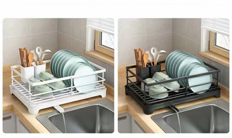 Multi-Functional Kitchen Sink Dish Drying and Storage Rack