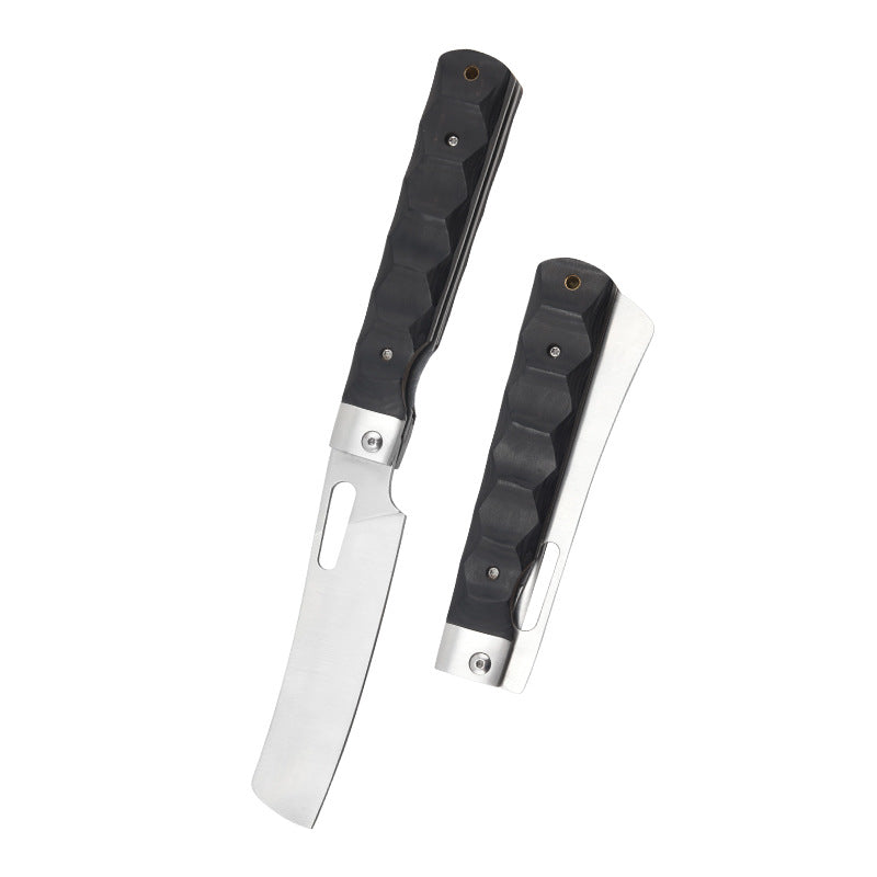 Household Kitchen Knife Set with Bread and Folding Knives