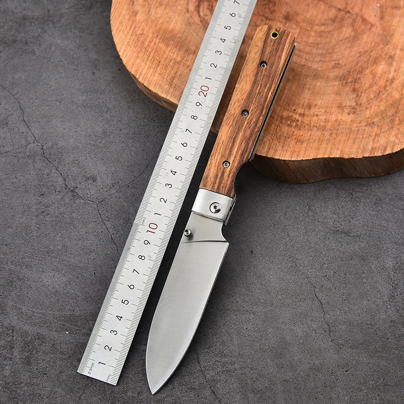 Household Kitchen Knife Set with Bread and Folding Knives