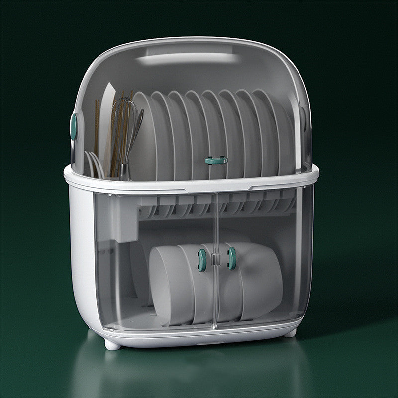 Household Kitchen Dish Storage and Disinfection Rack