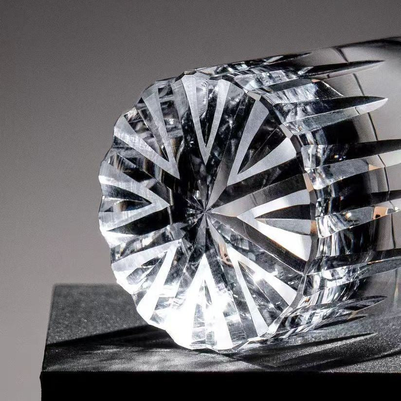 Edo Kiriko Handcrafted Crystal Whiskey Glass Cup