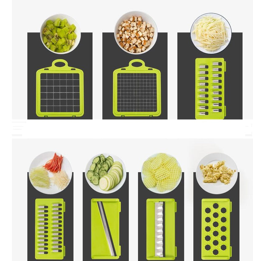 Multifunctional Vegetable and Fruit Cutter for Kitchen Use