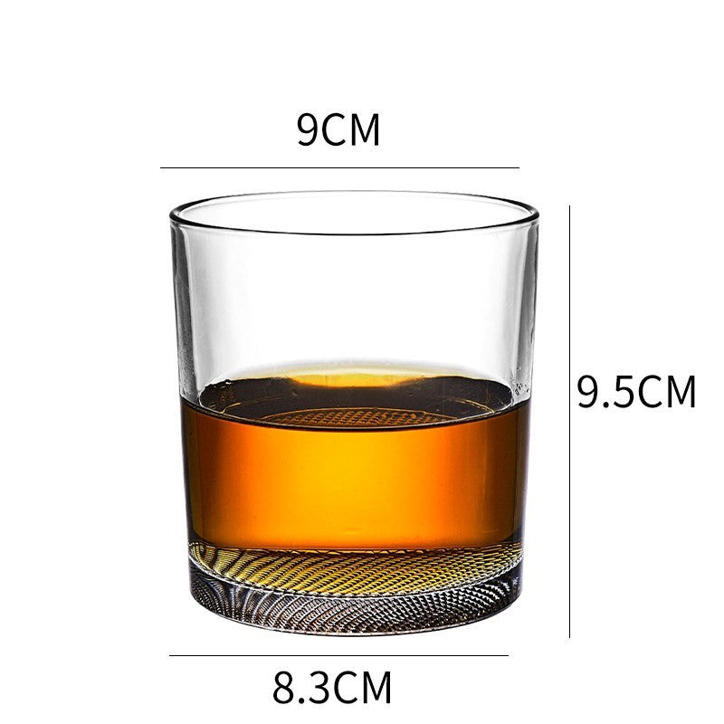 Thickened Crystal Whiskey and Beer Glass Set