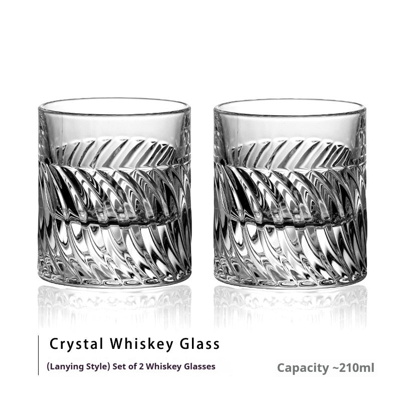 Premium Luxury Crystal Whiskey Glass Set