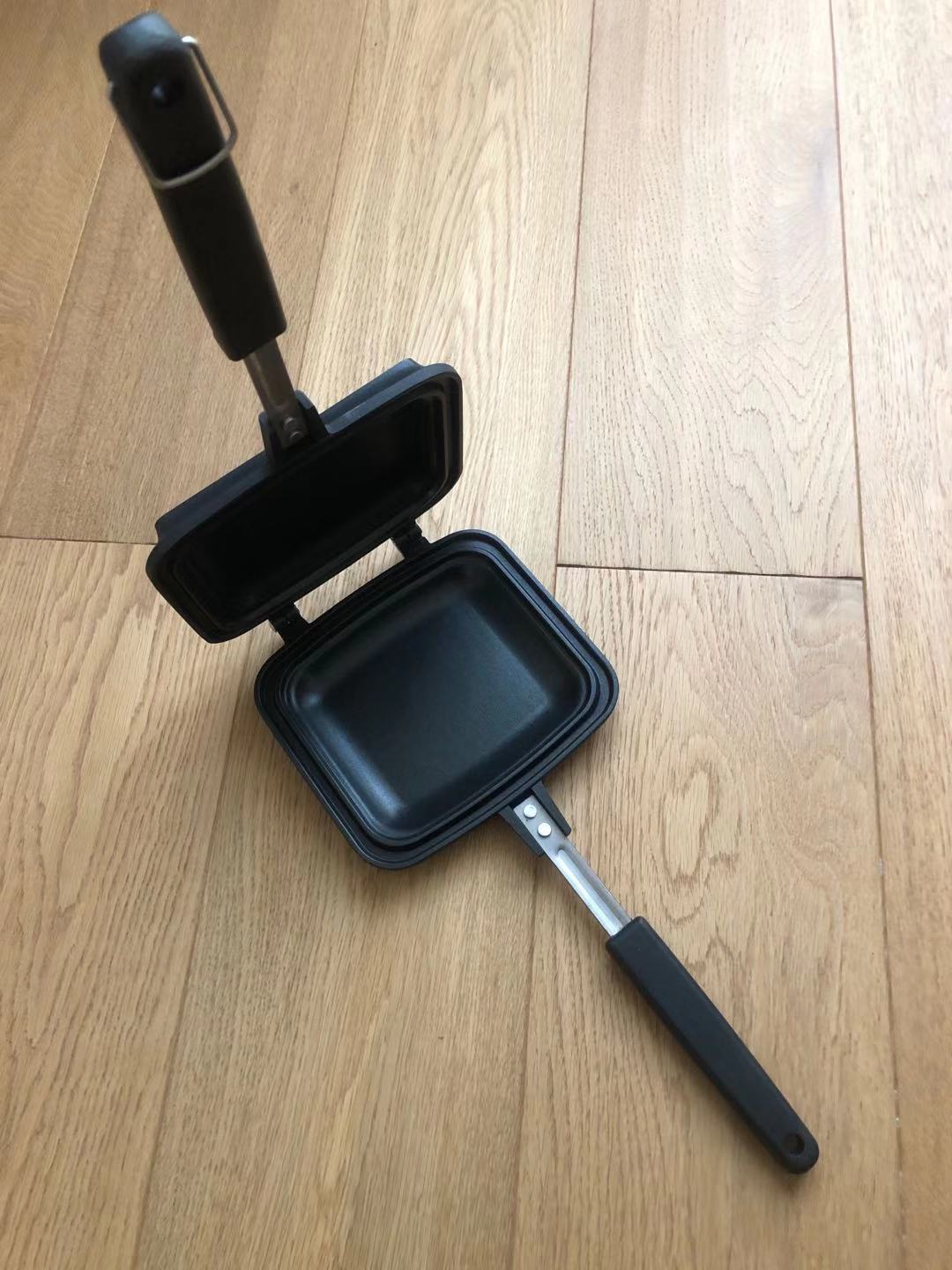 Induction-Compatible Sandwich and Breakfast Frying Pan
