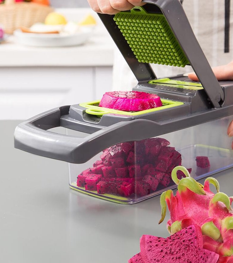 Multifunctional Vegetable and Fruit Cutter for Kitchen Use