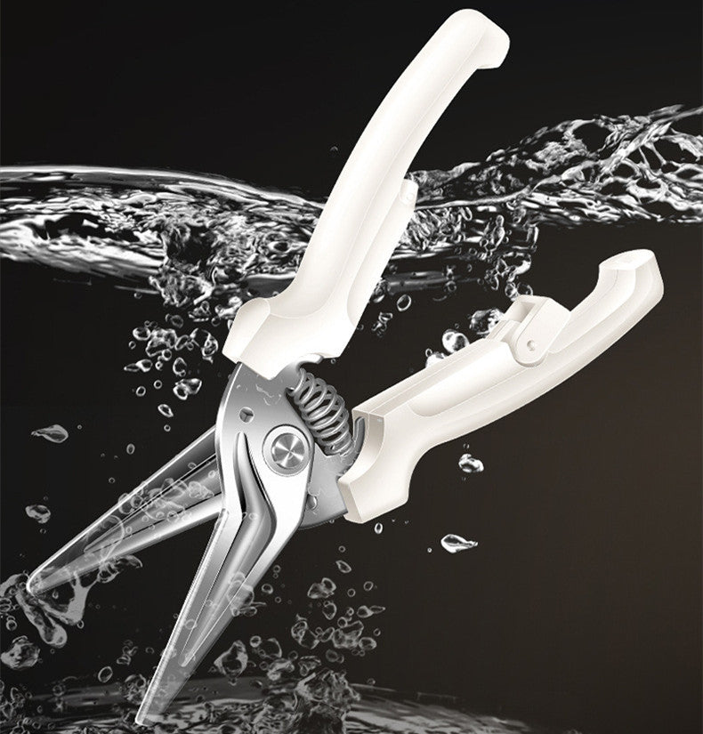 Creative Magnetic Kitchen Scissors with Suction Holder