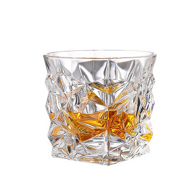 Thickened Crystal Whiskey and Beer Glass Gift Set