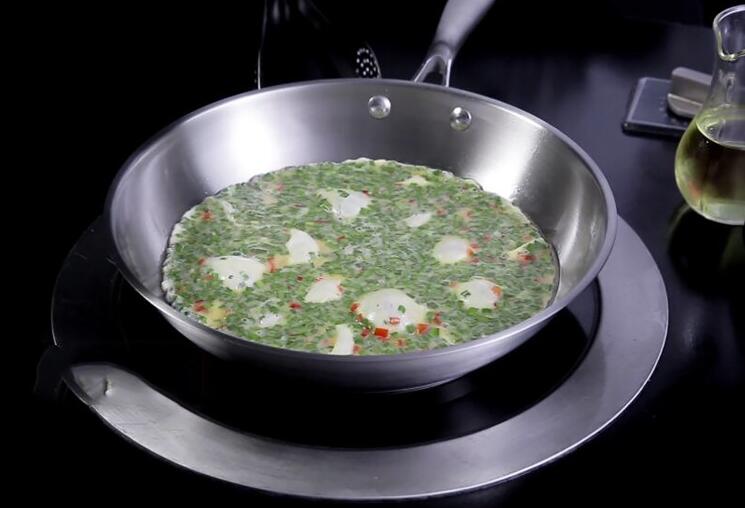 Stainless Steel Frying Pan for Cooking