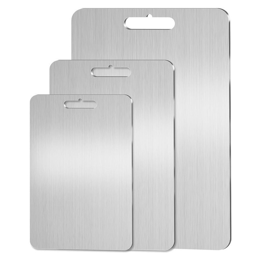Double-Sided Antibacterial Titanium Cutting Board for Kitchen