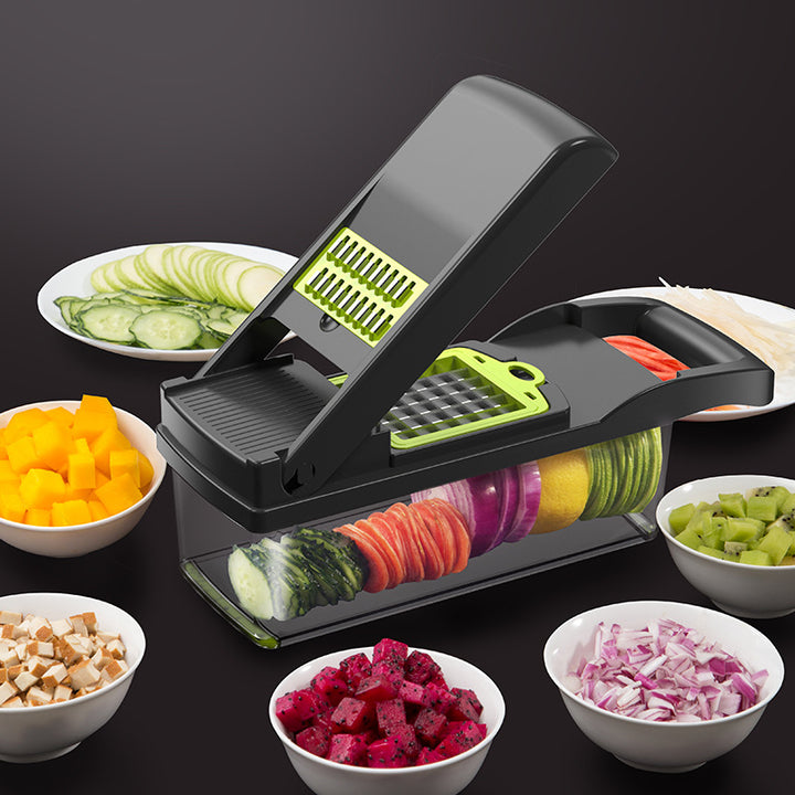 Multifunctional Vegetable and Fruit Cutter for Kitchen Use
