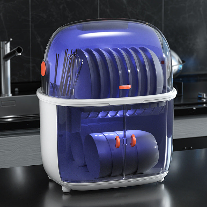 Household Kitchen Dish Storage and Disinfection Rack