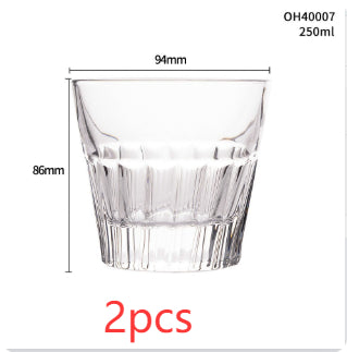 Thick Bottom Crystal Shot Glass for Spirits