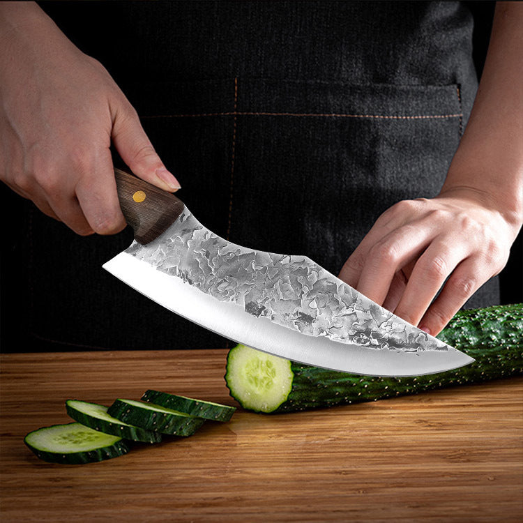 Forged Hammer Pattern Multi-Purpose Kitchen Knives