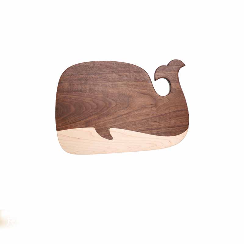 Creative Household Black Walnut Whale Cutting Board