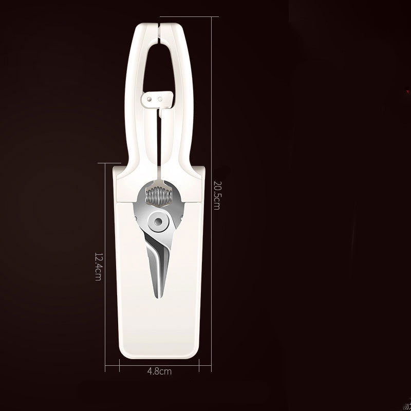 Creative Magnetic Kitchen Scissors with Suction Holder