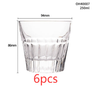 Thick Bottom Crystal Shot Glass for Spirits