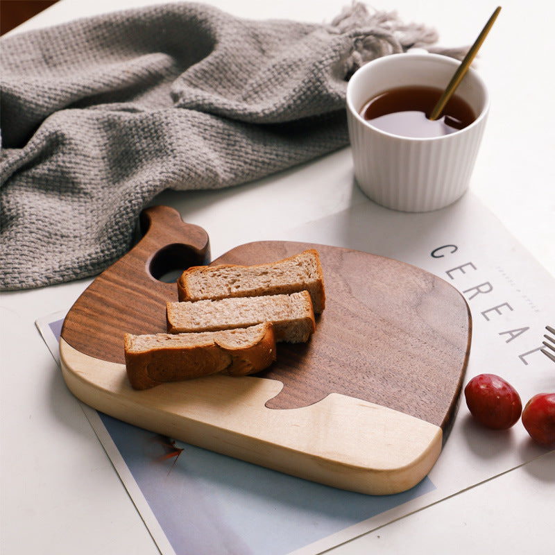 Creative Household Black Walnut Whale Cutting Board