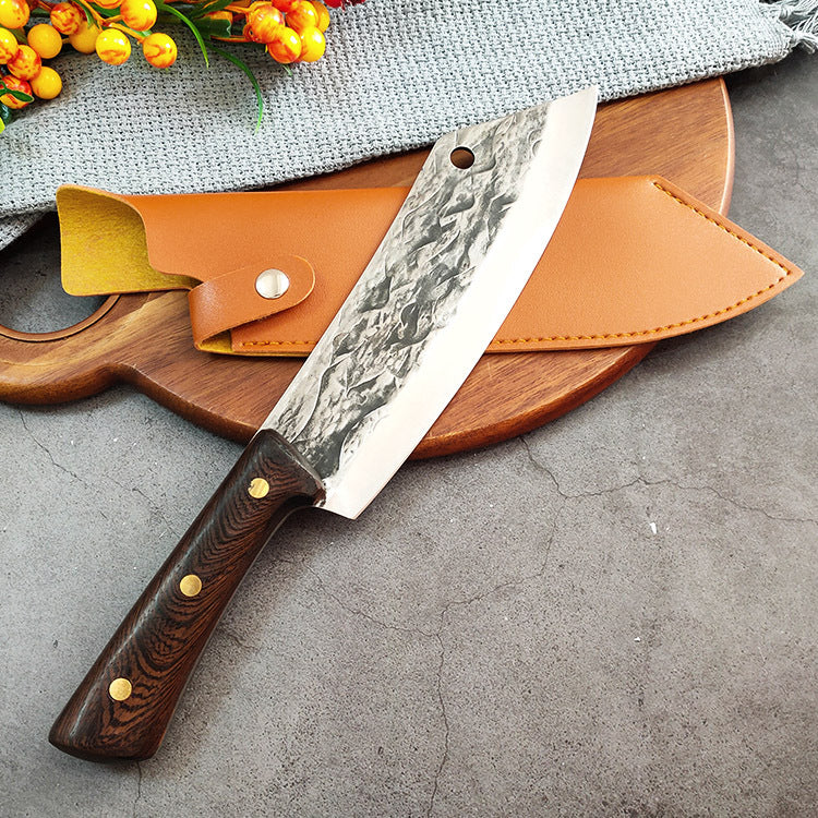 Forged Hammer Pattern Multi-Purpose Kitchen Knives