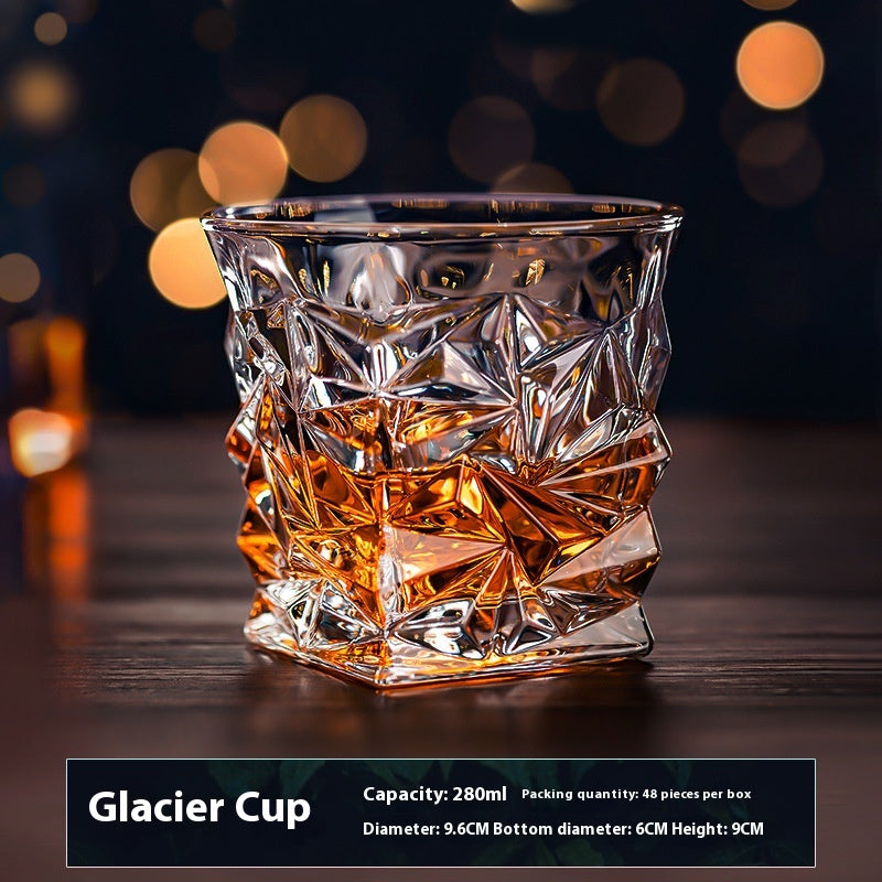 Thickened Crystal Whiskey and Beer Glass Gift Set