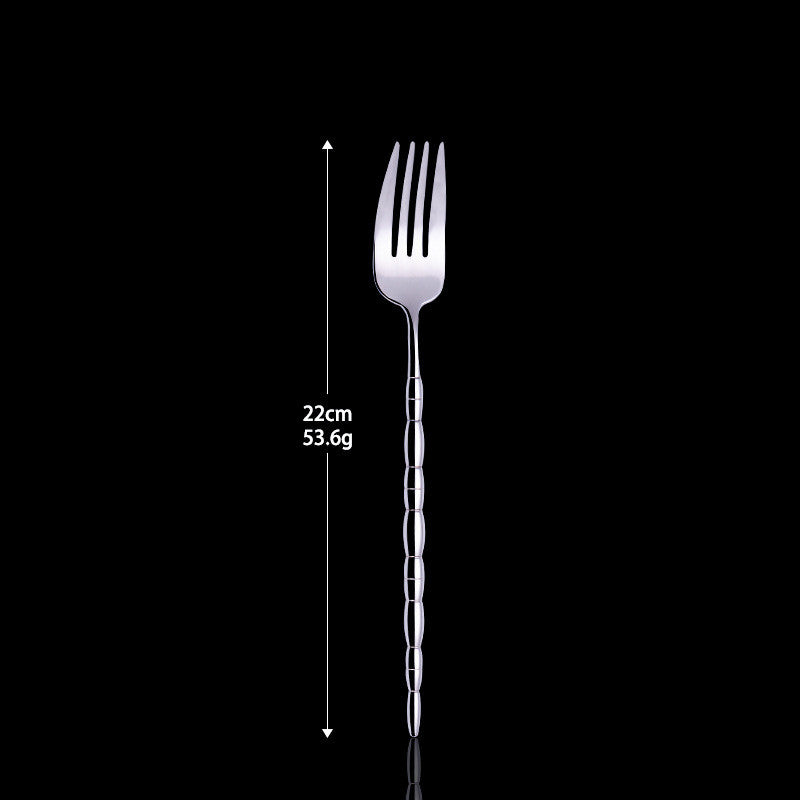 Stainless Steel Western Steak Cutlery Spoon