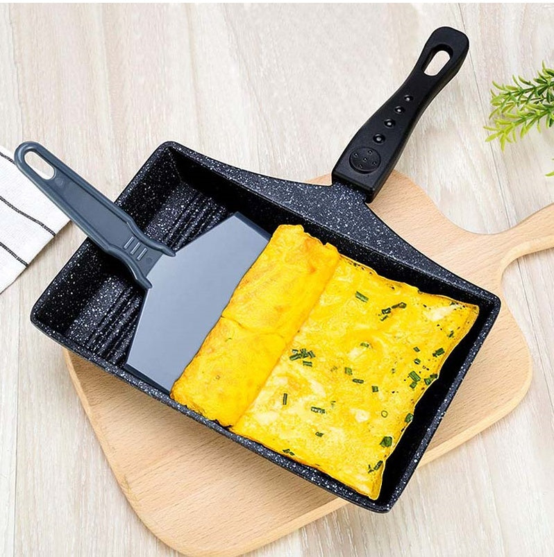 Japanese Tamagoyaki Non-Stick Egg Roll Frying Pan