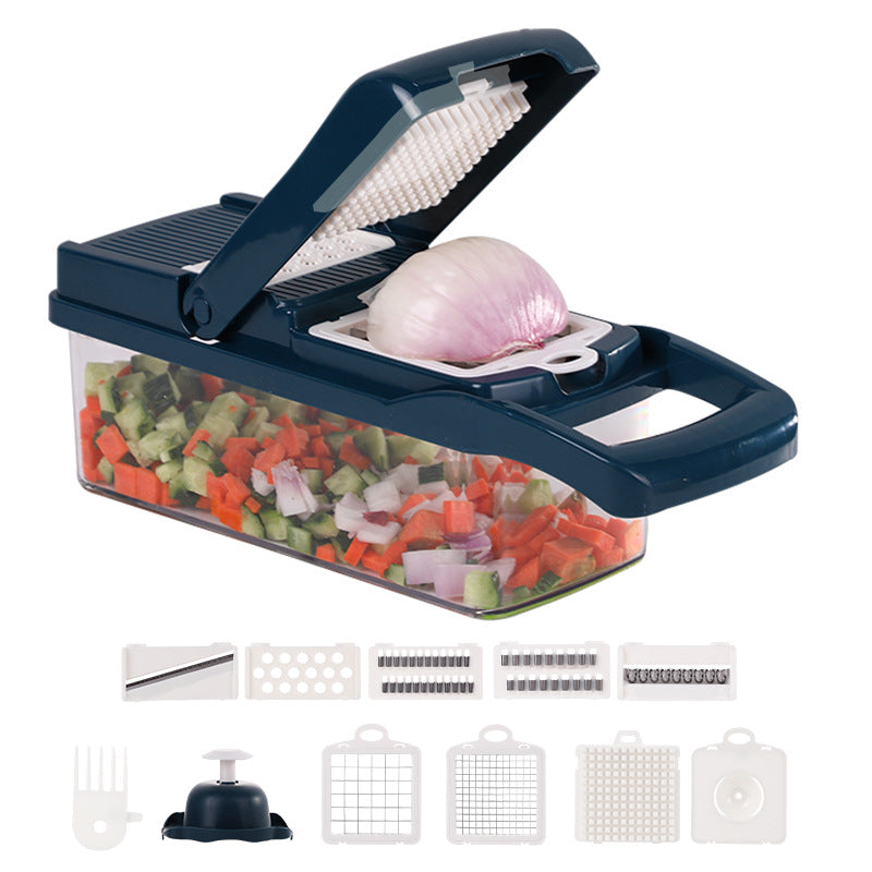Multifunctional Vegetable and Fruit Cutter for Kitchen Use