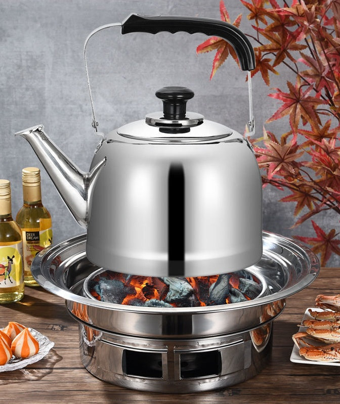Korean Stainless Steel Charcoal Barbecue Grill for Home and Commercial Use