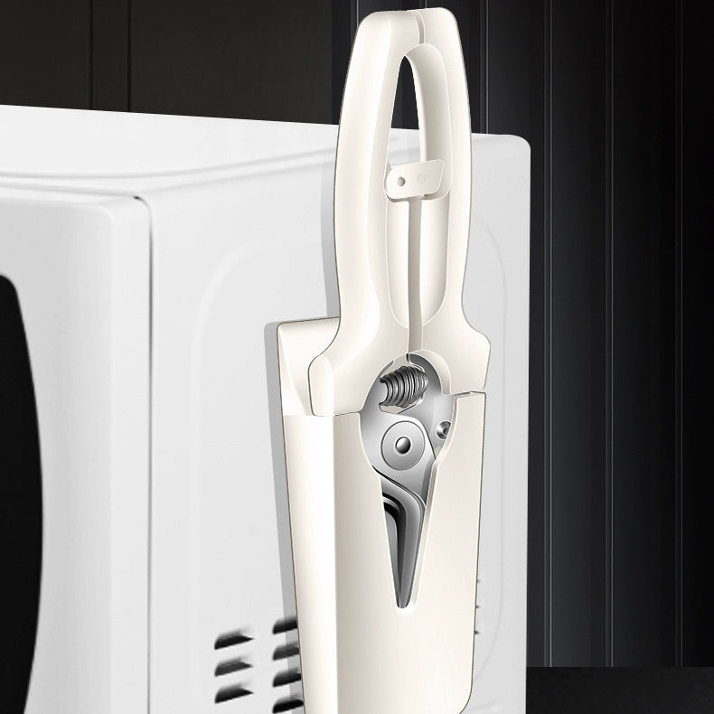 Creative Magnetic Kitchen Scissors with Suction Holder