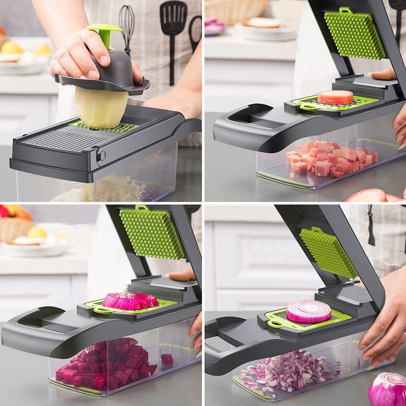 Multifunctional Vegetable and Fruit Cutter for Kitchen Use
