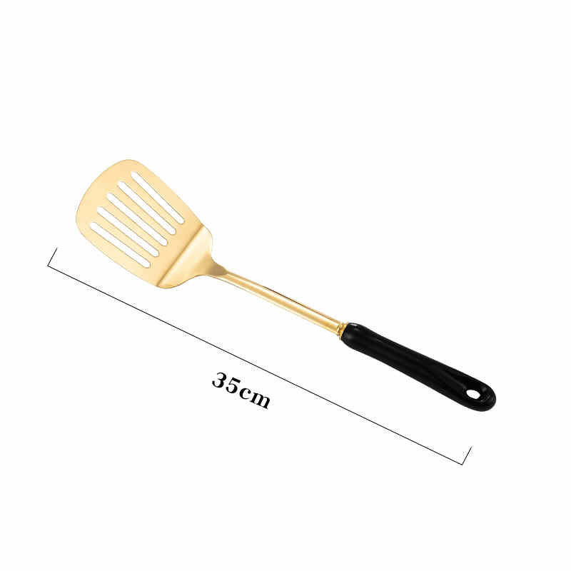 Nordic Stainless Steel Kitchen Spatula with Ceramic Handle