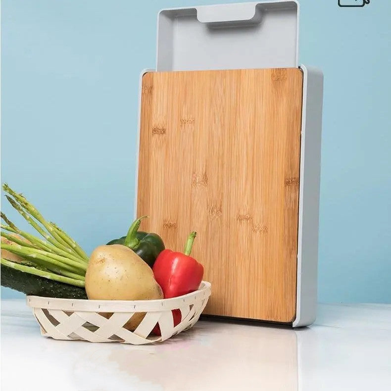 Large Bamboo Cutting Board for Kitchen Use